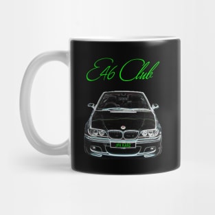 BMW E46 Club Convertible Face Lift Front & Rear M3 Mug